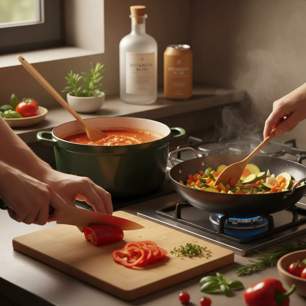 video-cooking-process